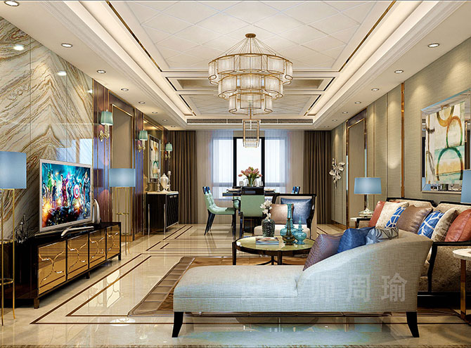 中国美女BBBBBXXXXⅩ世纪江尚三室两厅168平装修设计效果欣赏